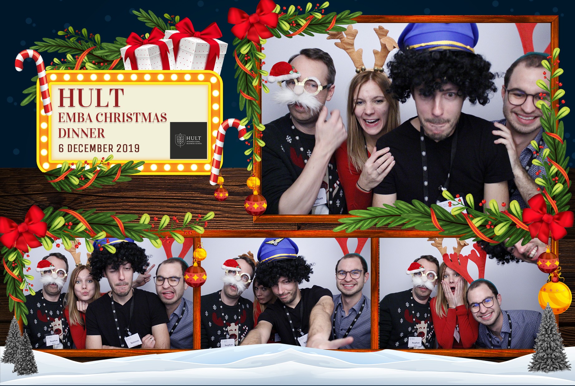 Hult EMBA Year 1 Christmas Dinner | View more photos from the event at gallery.myphotoboothexperience.co.uk/u/MyPhotoBoothExperienceLtd/Hult-EMBA-Year-1-Christmas-Dinner